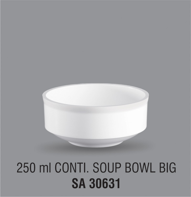 Continental Acrylic Soup Bowl Manufacturers in Indore