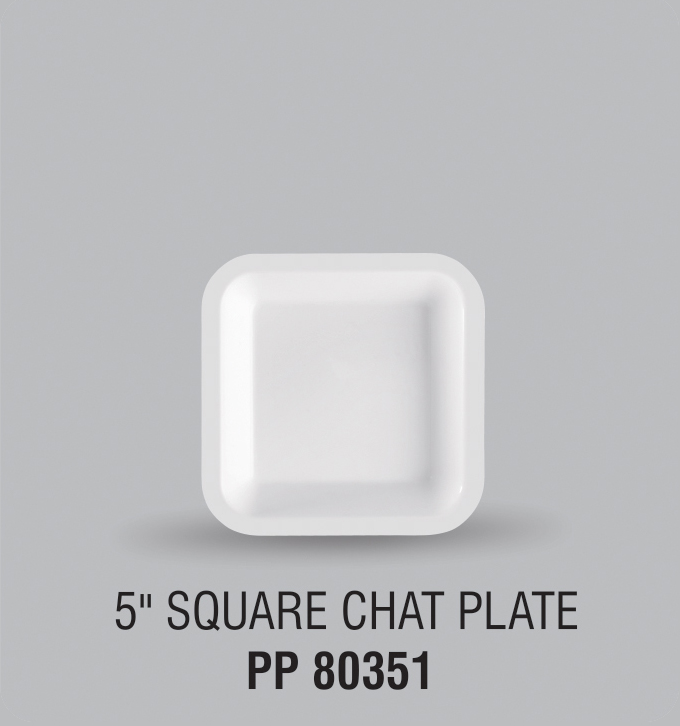 Square Plastic Chat Plate Manufacturers in Indore